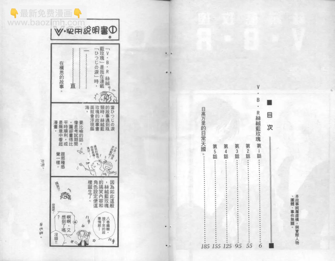 《V.B.R丝绒蓝玫瑰》第1卷 第4页