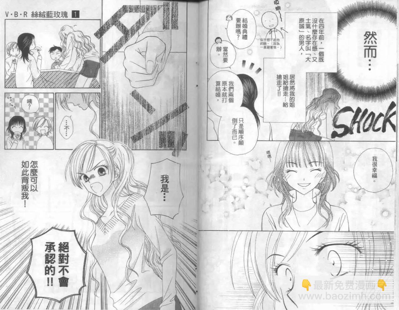 《V.B.R丝绒蓝玫瑰》第1卷 第9页