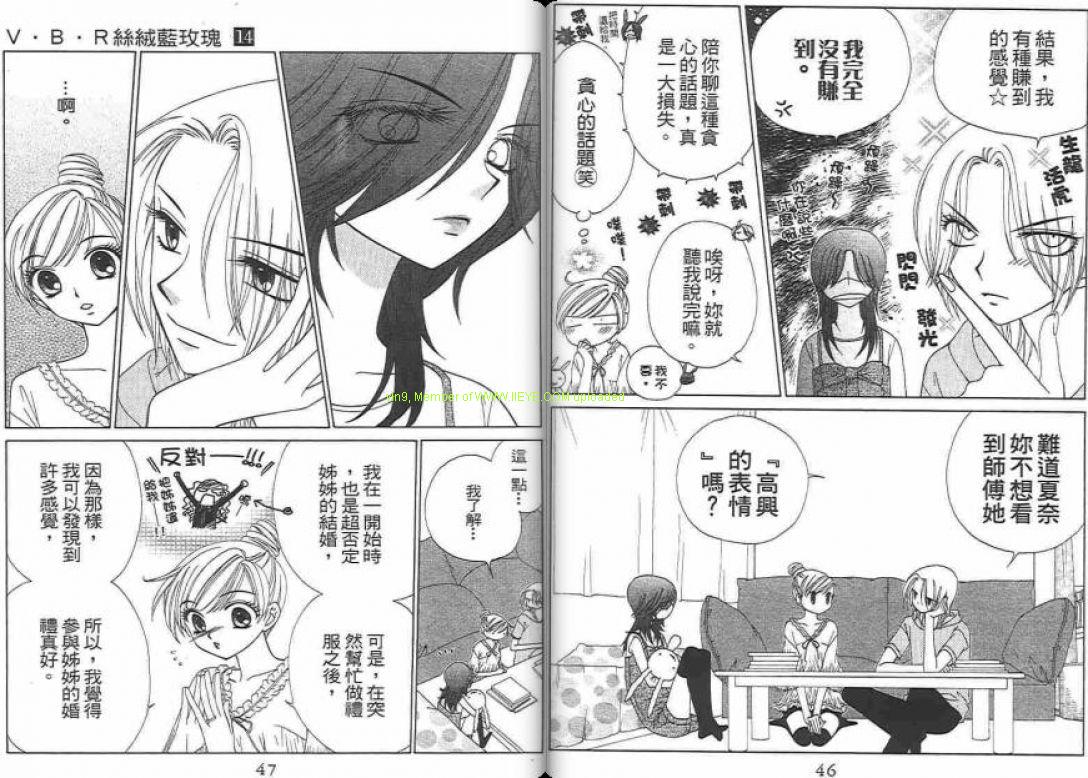 《V.B.R丝绒蓝玫瑰》第14卷 第24页