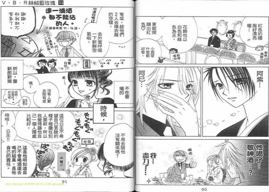 《V.B.R丝绒蓝玫瑰》第14卷 第46页