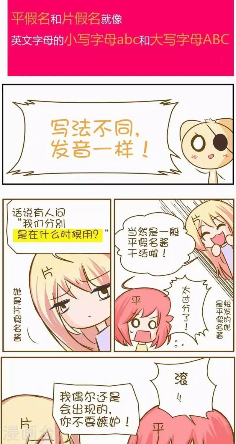 《喵宝漫画从0学日语之50音篇》第2话 第3页
