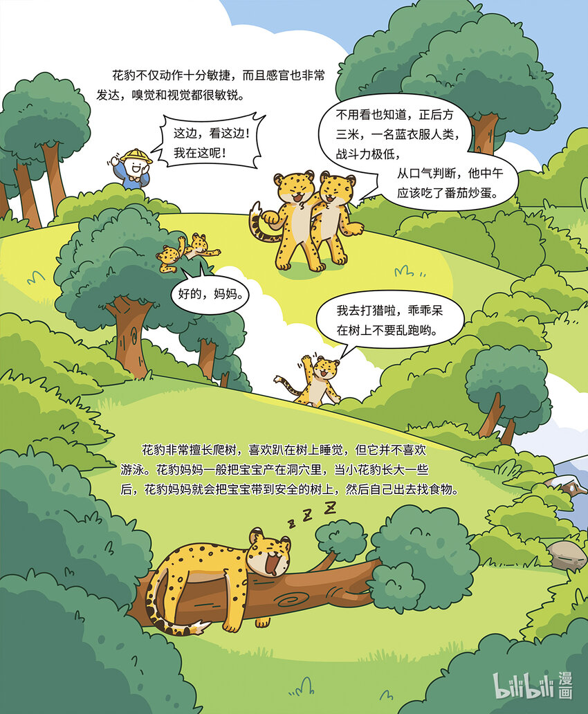 《小蓝带你逛动物园》第二章 身手矫捷的花豹 第4页