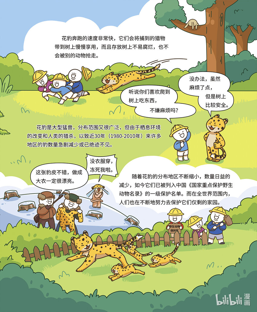 《小蓝带你逛动物园》第二章 身手矫捷的花豹 第5页