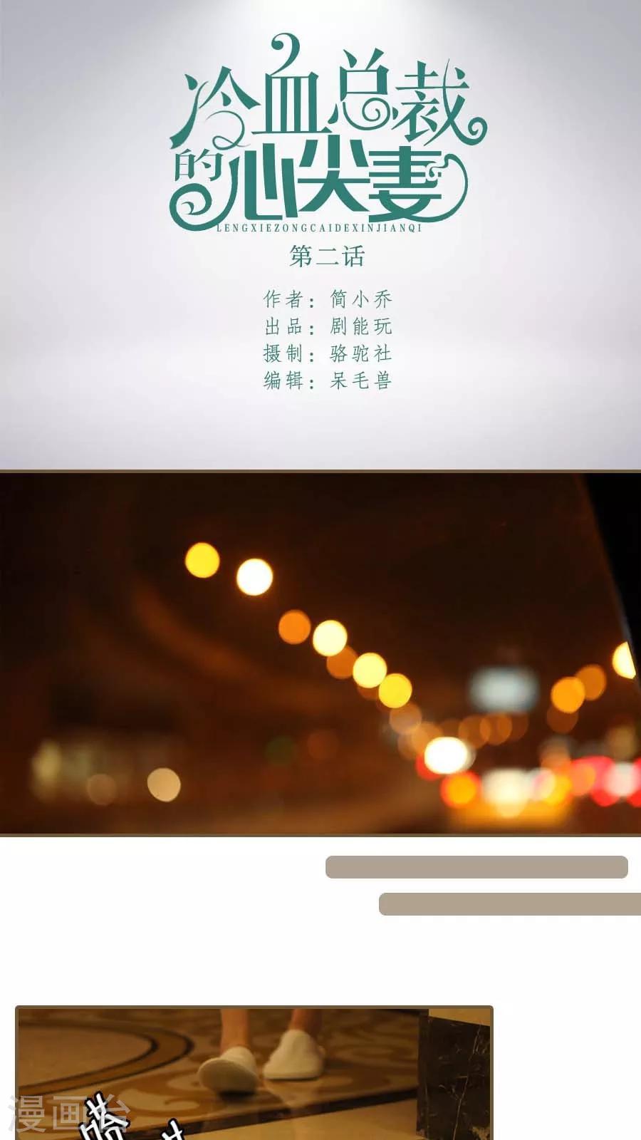 《冷血总裁的心尖妻》第2话 第1页