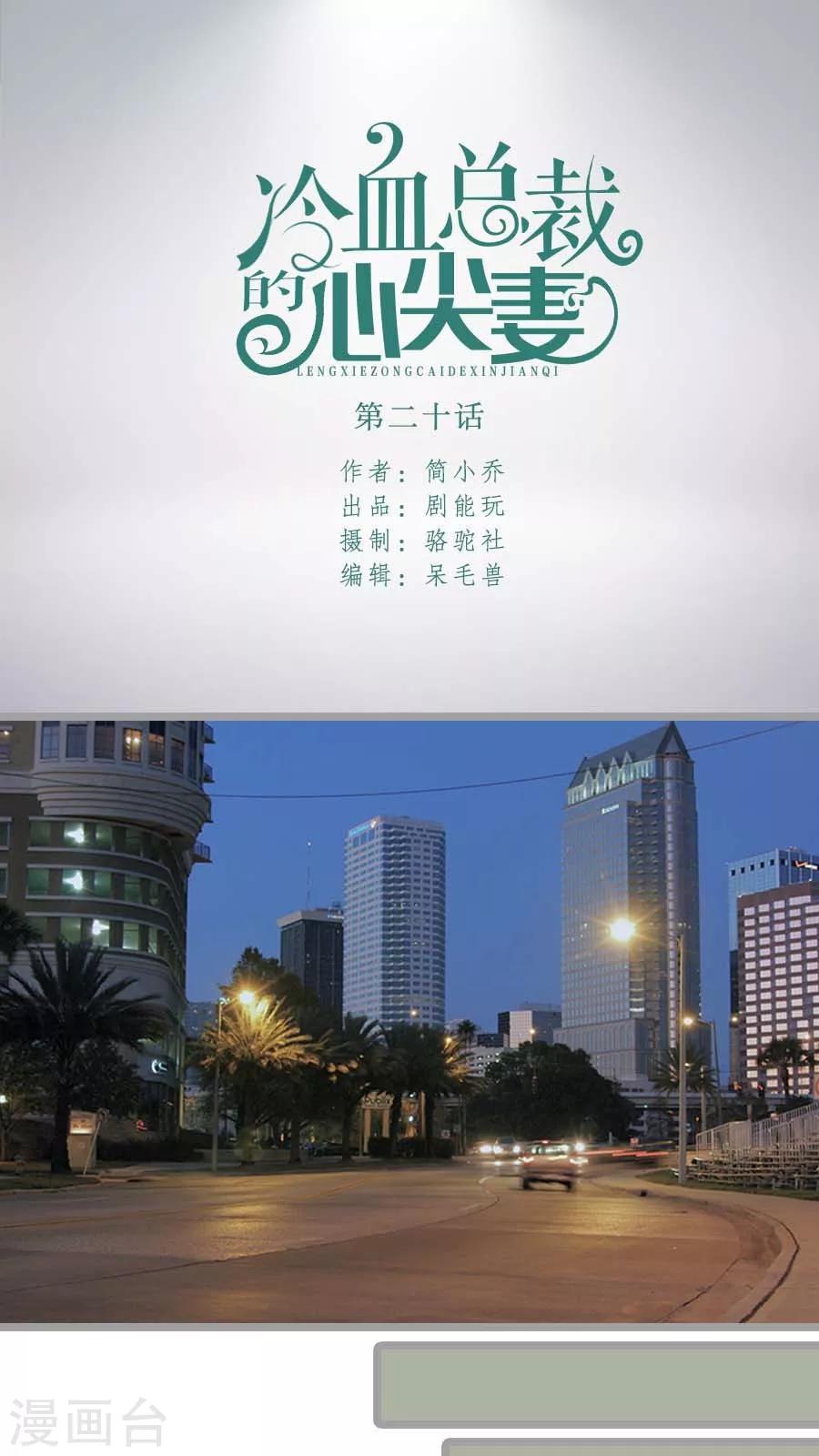 《冷血总裁的心尖妻》第20话 第1页
