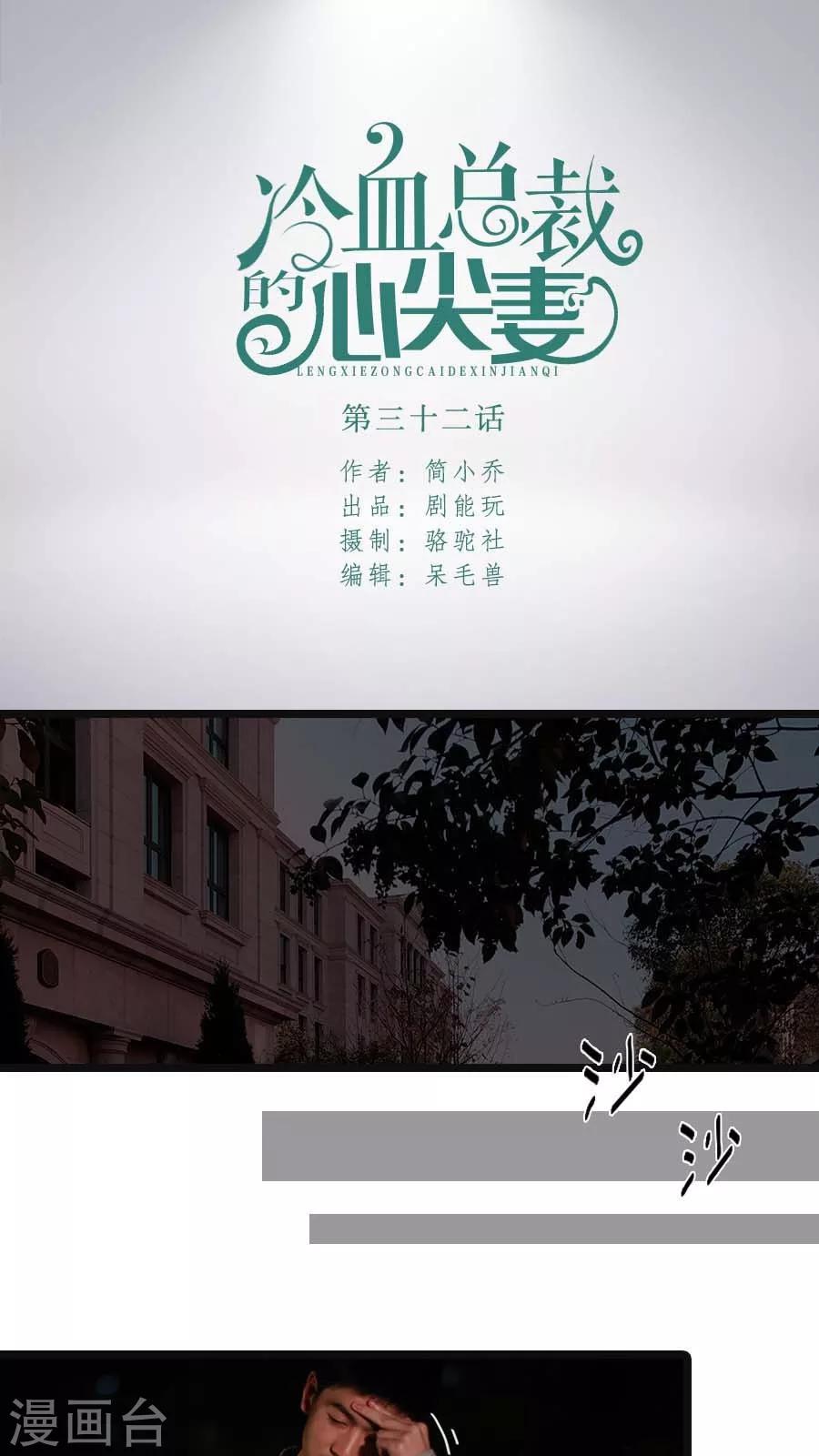 《冷血总裁的心尖妻》第32话 第1页