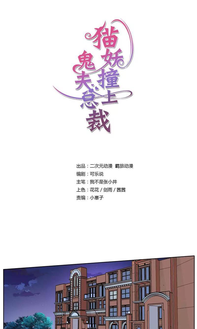 《猫妖撞上鬼夫总裁》第5话 第1页