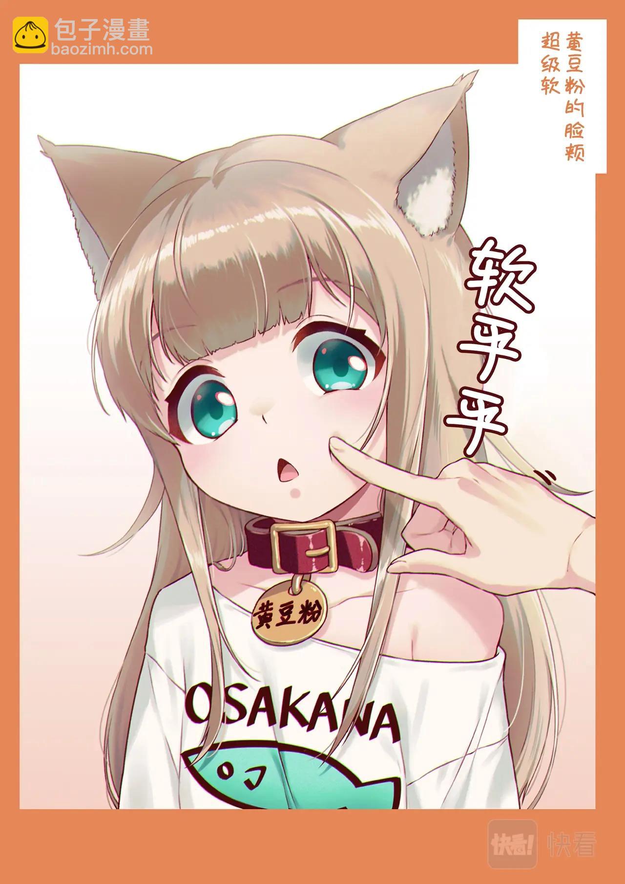 《我家的猫猫是可爱的女孩子》第2话 黄豆粉喜欢的东西 第11页