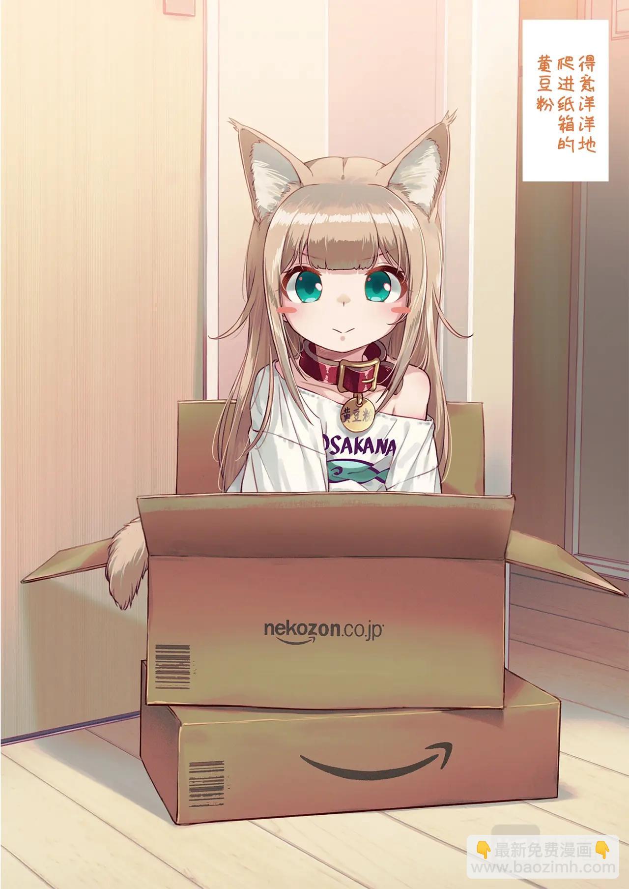《我家的猫猫是可爱的女孩子》第2话 黄豆粉喜欢的东西 第21页