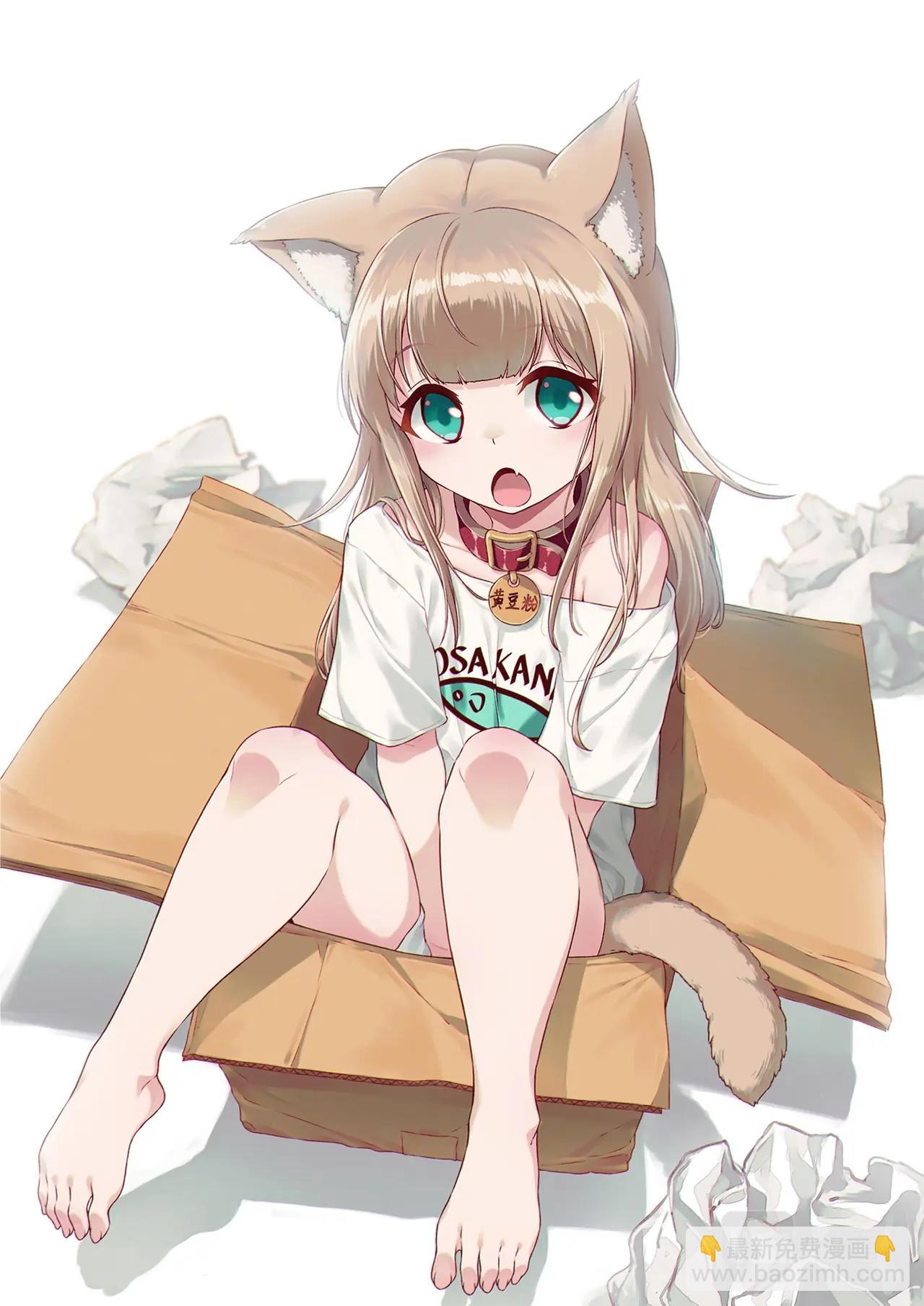 《我家的猫猫是可爱的女孩子》第2话 黄豆粉喜欢的东西 第23页