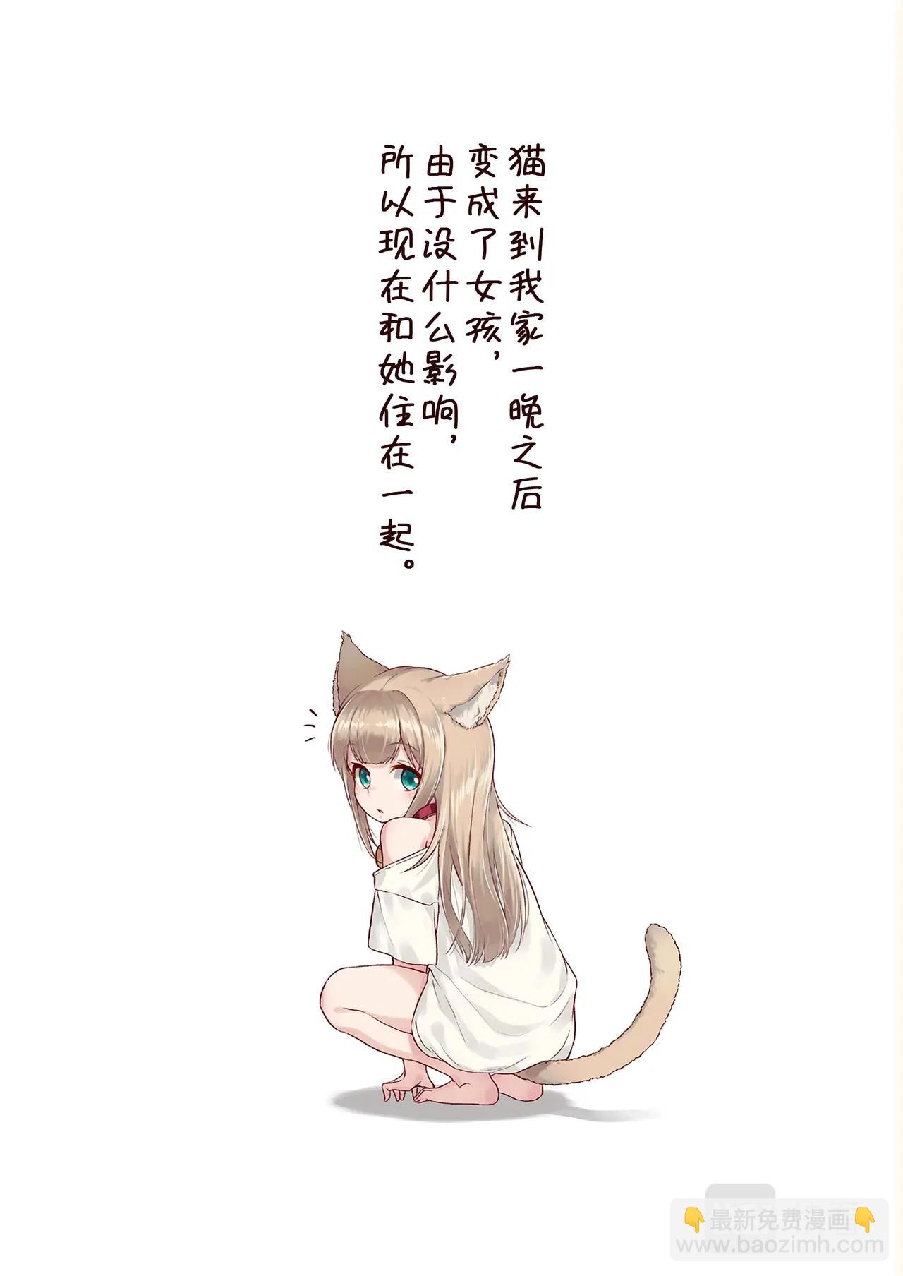 《我家的猫猫是可爱的女孩子》第2话 黄豆粉喜欢的东西 第8页
