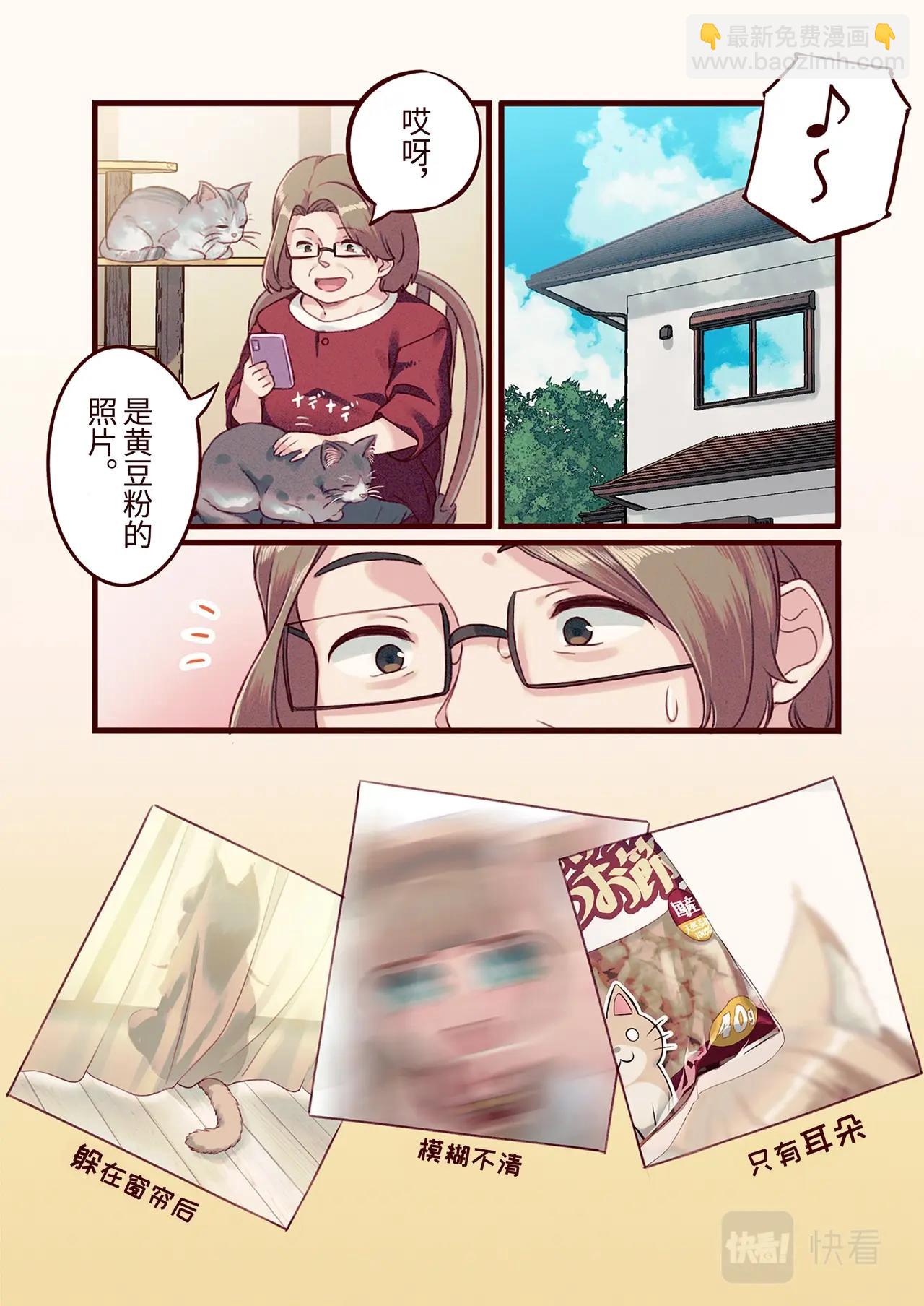 《我家的猫猫是可爱的女孩子》第6话 黄豆粉和照片 第6页