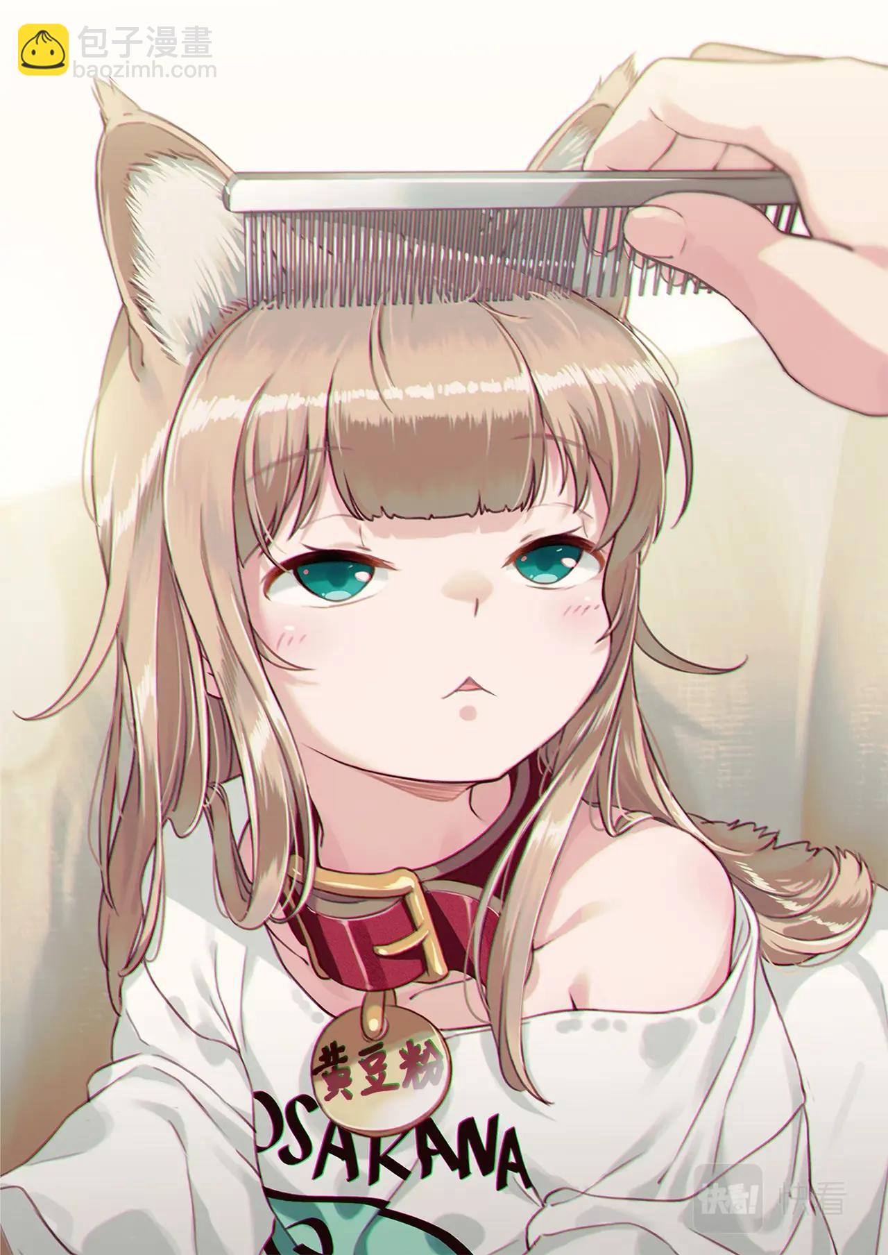《我家的猫猫是可爱的女孩子》第5话 黄豆粉和顺毛 第26页