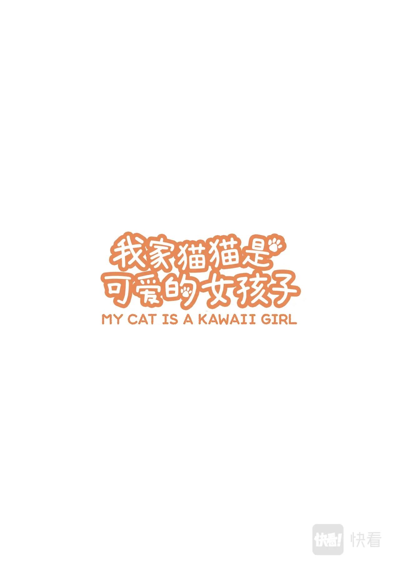 《我家的猫猫是可爱的女孩子》第7话 黄豆粉和冰块 第1页
