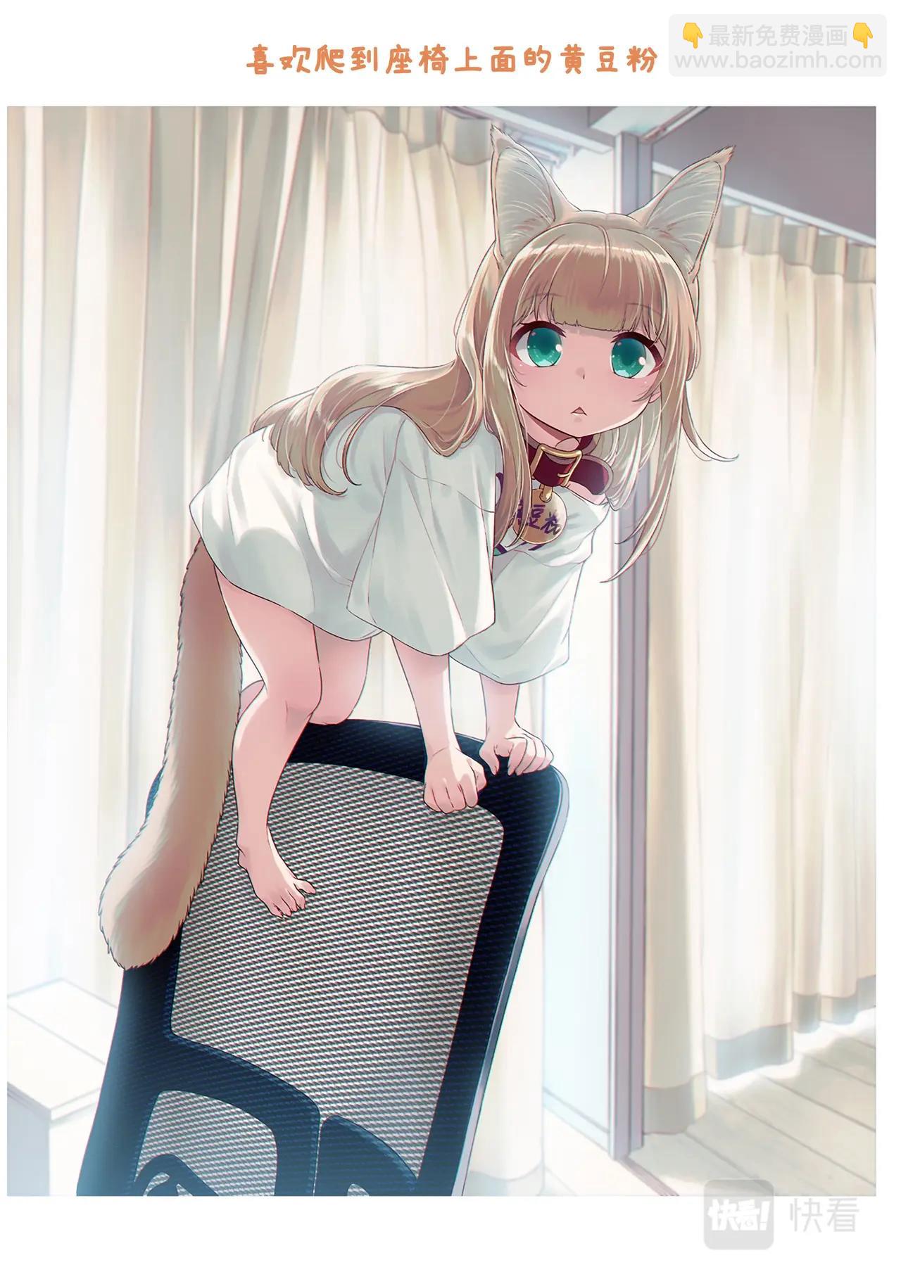 《我家的猫猫是可爱的女孩子》第7.5话 黄豆粉的恶作剧 第13页