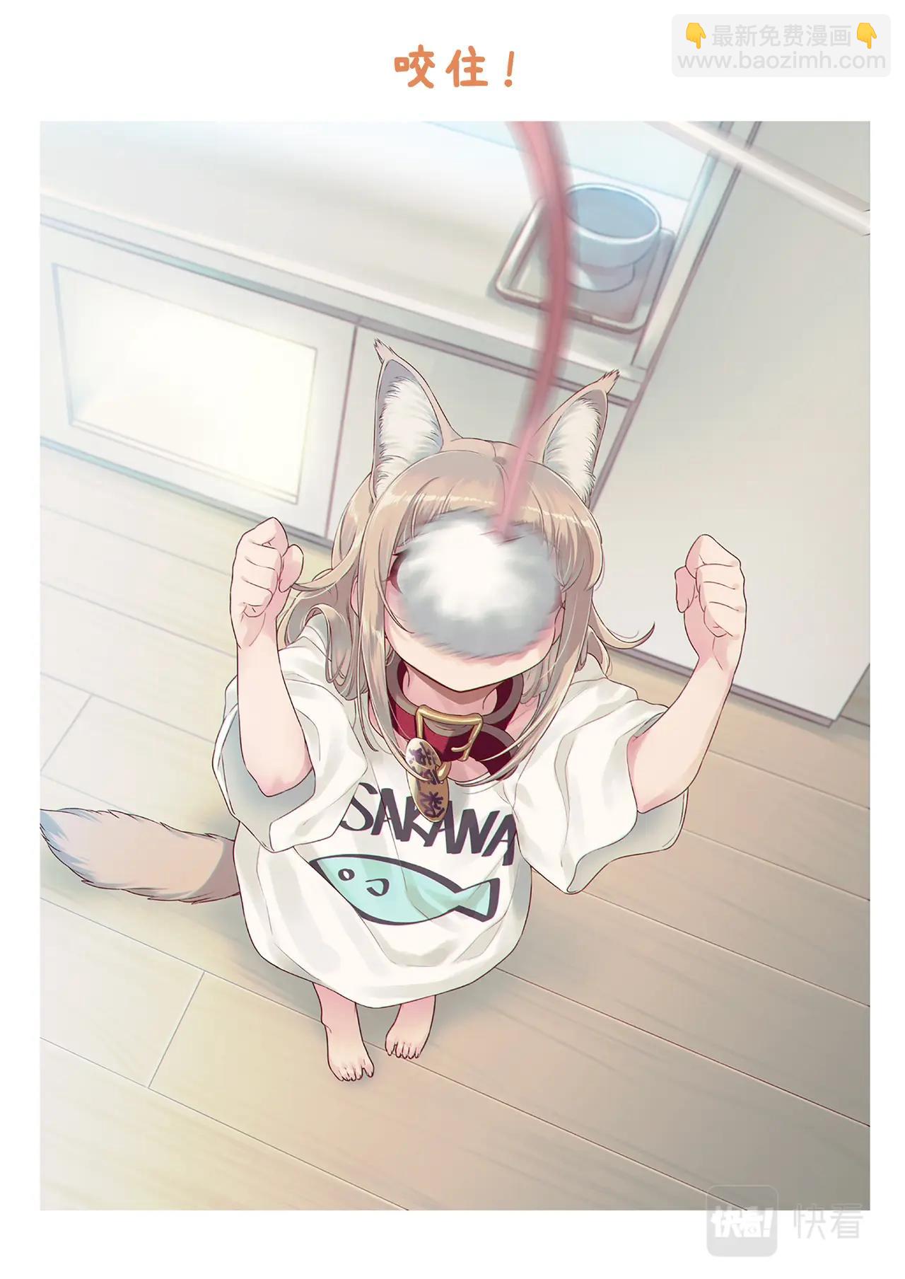 《我家的猫猫是可爱的女孩子》第7.5话 黄豆粉的恶作剧 第8页