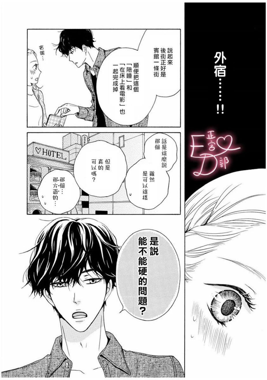 《洁癖女与ED男》第3话 第2页