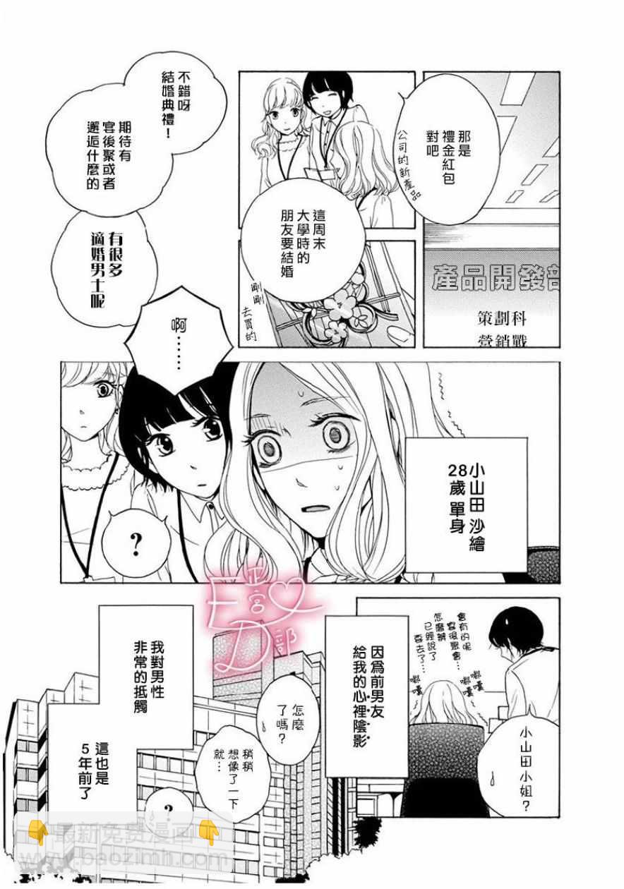 《洁癖女与ED男》第1话 第5页