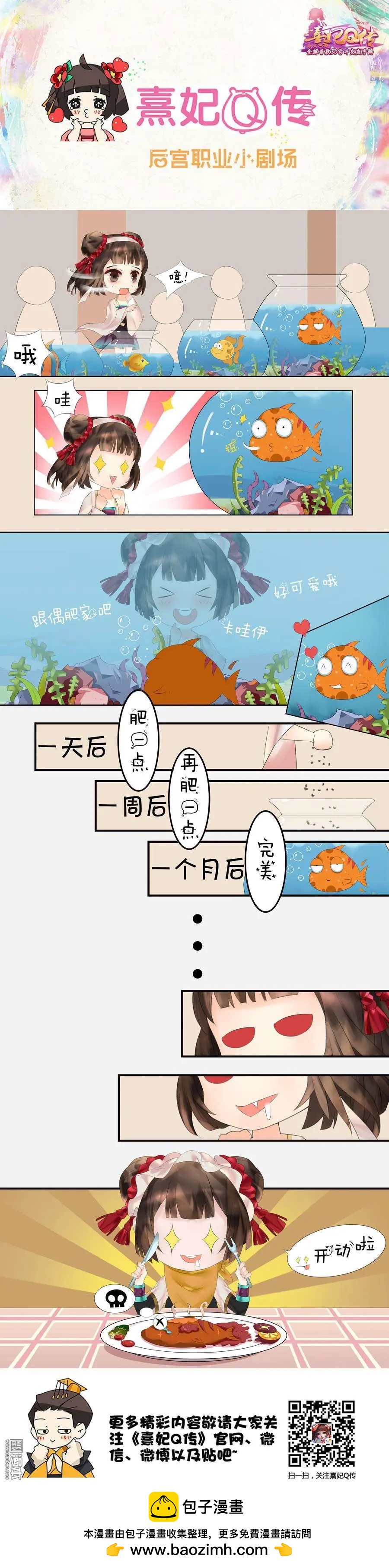 《熹妃Q传》第24回 后宫职业小剧场-幽默篇8 第1页