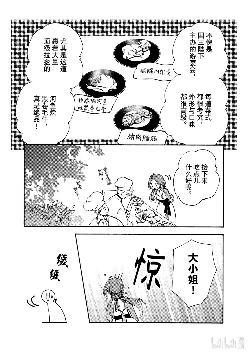《恶食千金与狂血公爵那个魔物我就美美地享用了！》1-1 恶食千金的相亲之路 第12页