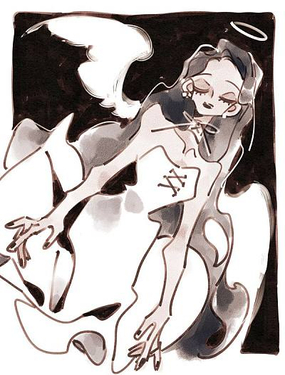 《天使与死亡与爱情》漫画封面图 - tl漫画
