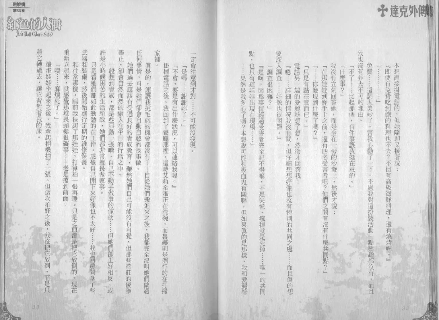 《萝莉吸血鬼之赤月下的双子》达克外传红色的人偶 第18页
