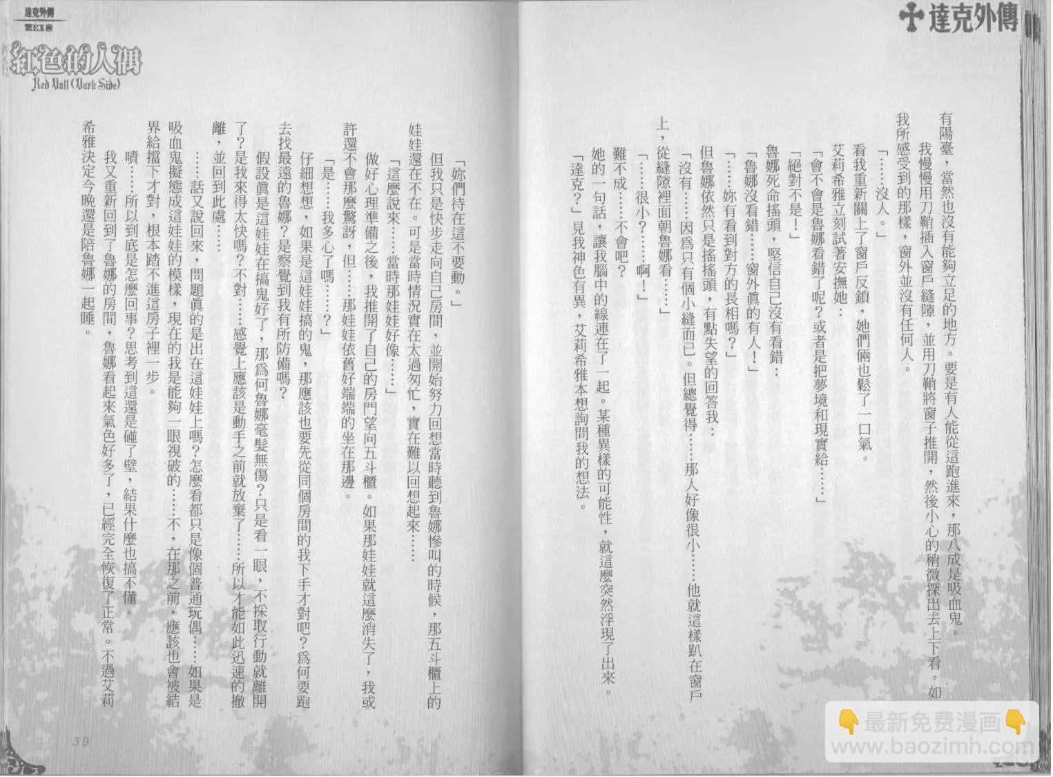 《萝莉吸血鬼之赤月下的双子》达克外传红色的人偶 第21页