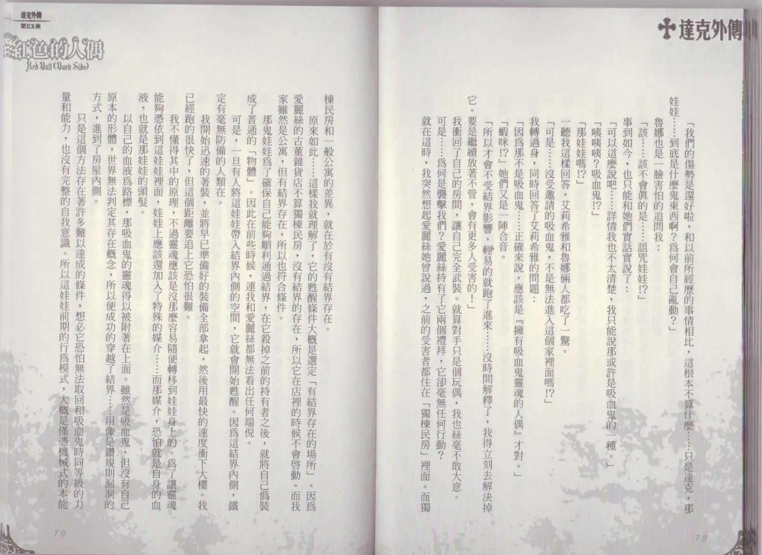 《萝莉吸血鬼之赤月下的双子》达克外传红色的人偶 第41页