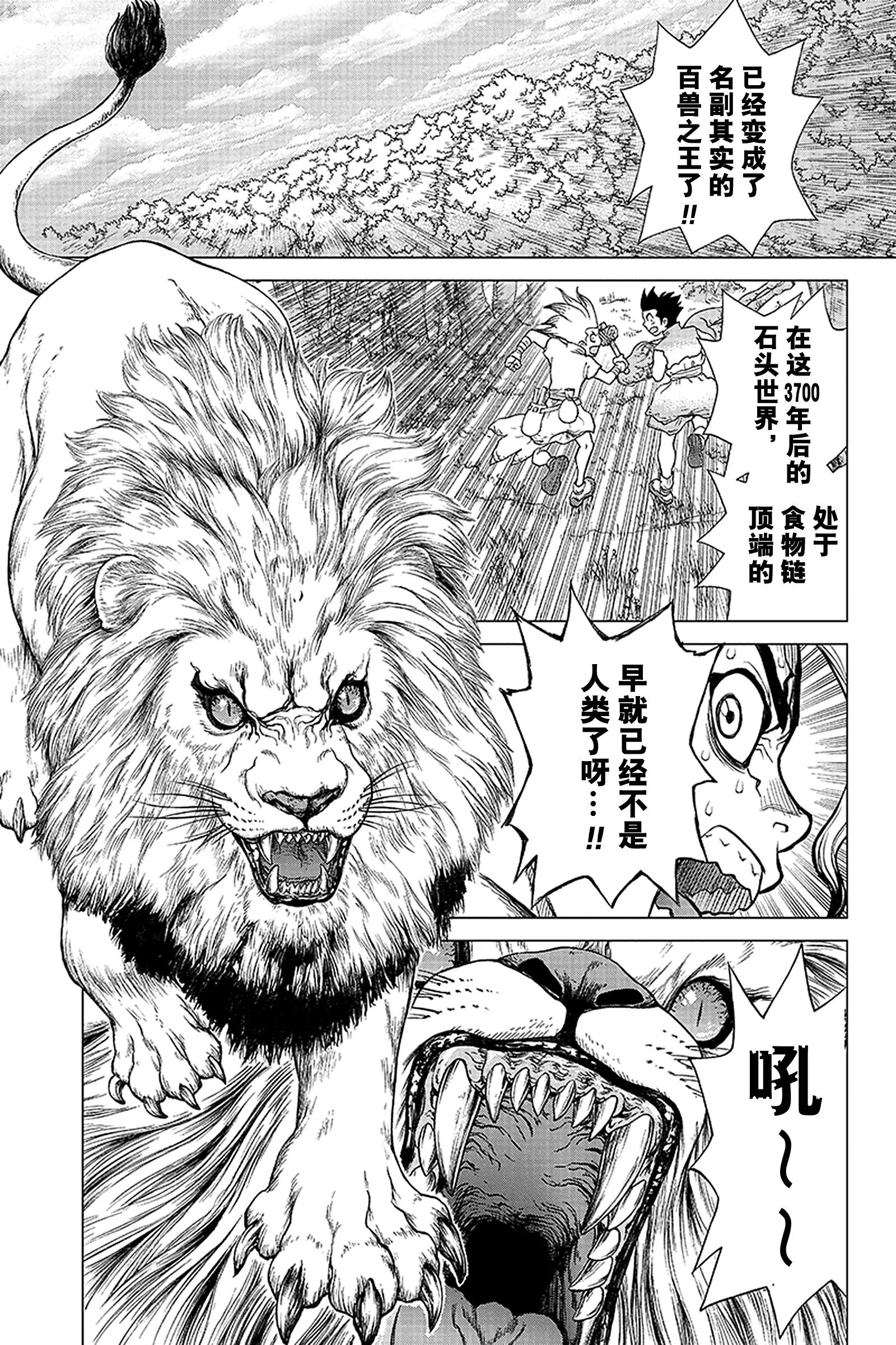 《Dr.STONE》第3话 KING OF THE 第7页