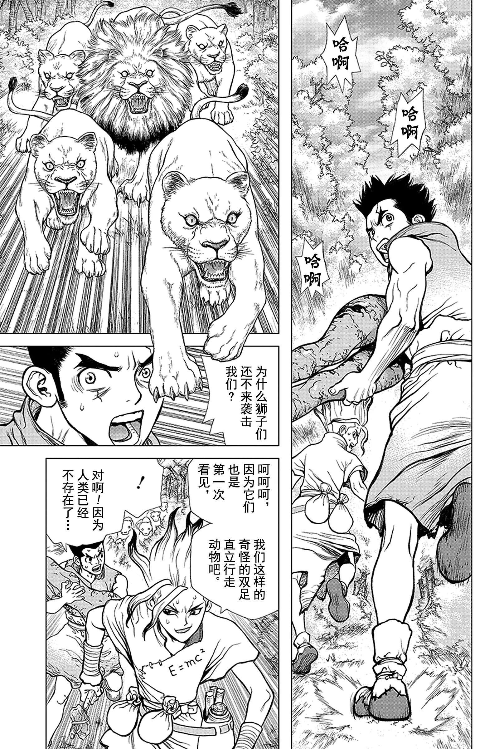 《Dr.STONE》第3话 KING OF THE 第9页