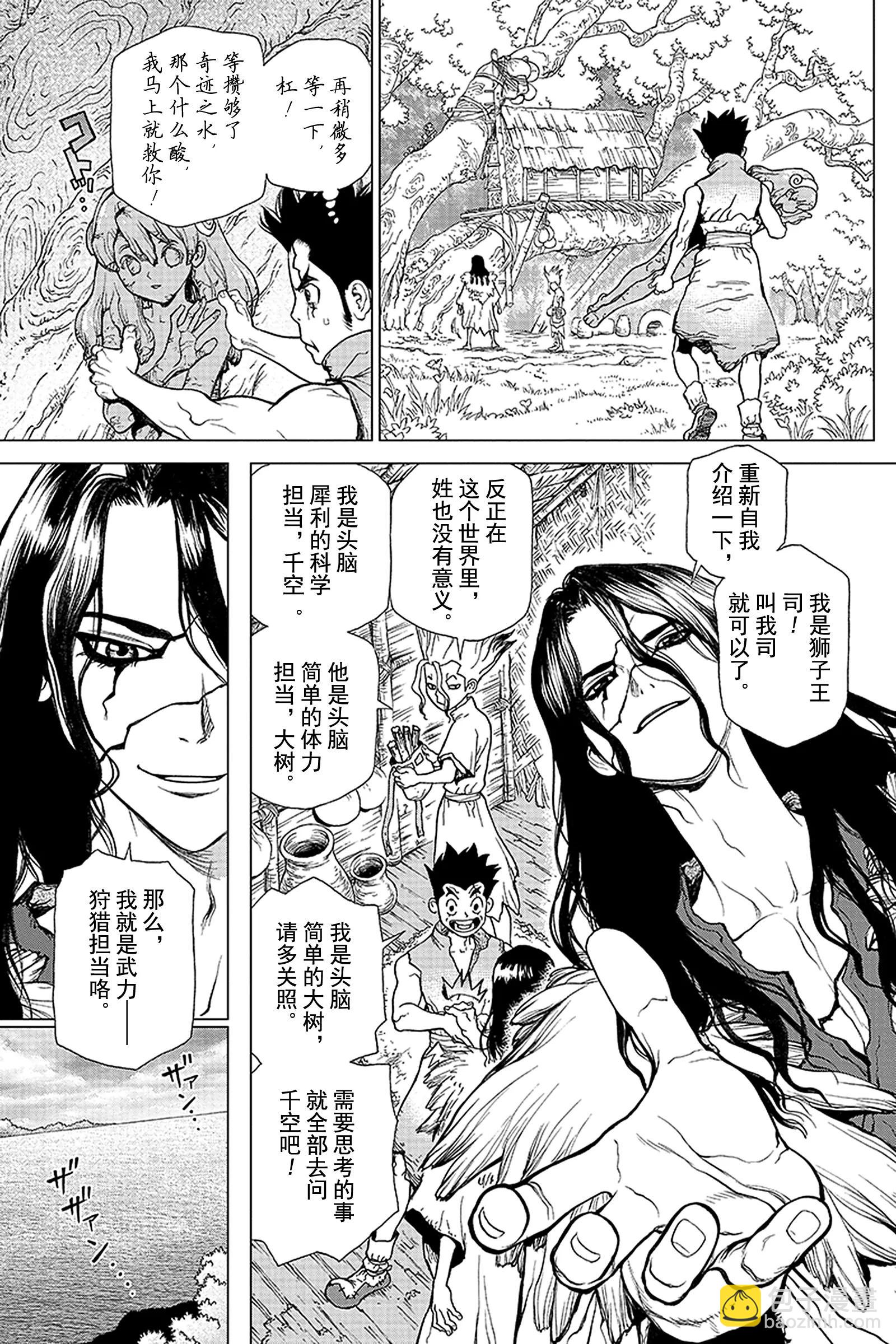 《Dr.STONE》第4话 纯白的贝壳 第5页