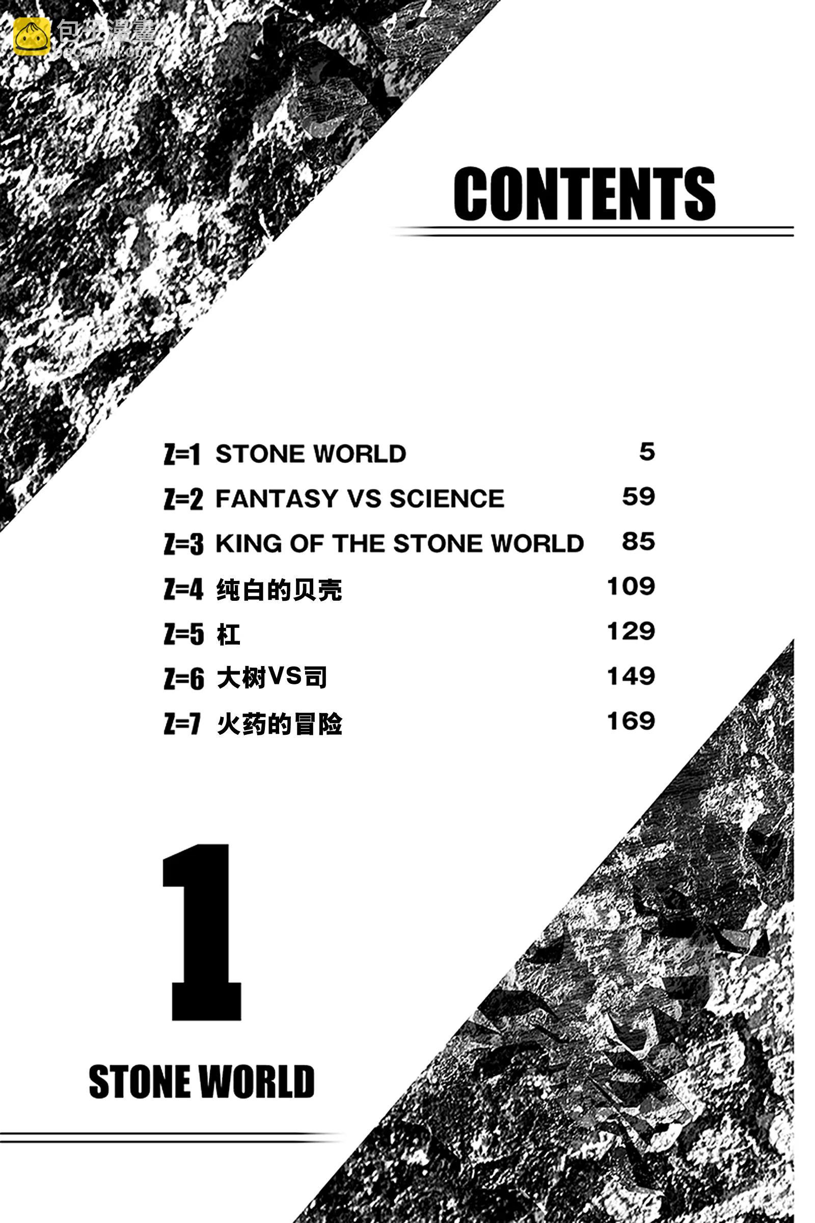 《Dr.STONE》第1话 STONE WORLD 第3页