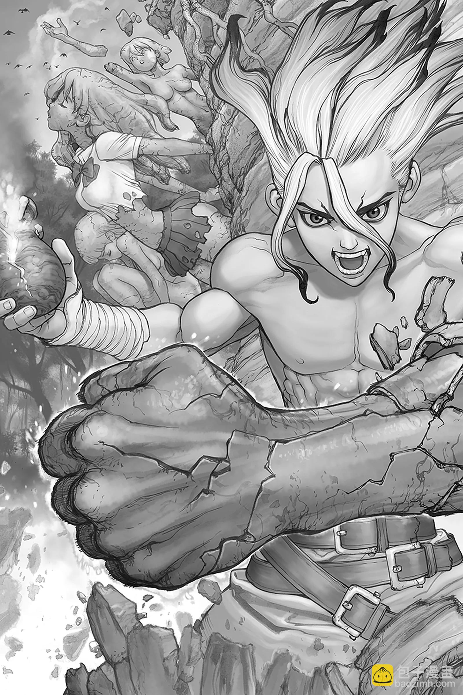 《Dr.STONE》第1话 STONE WORLD 第6页