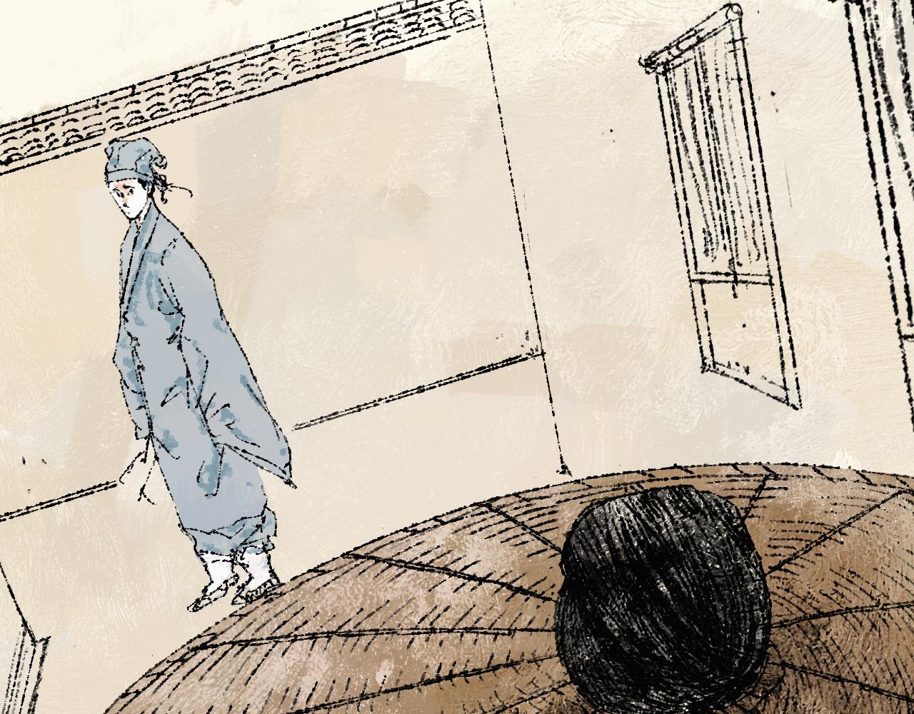 《浮游之物》第四话持画美人 第23页