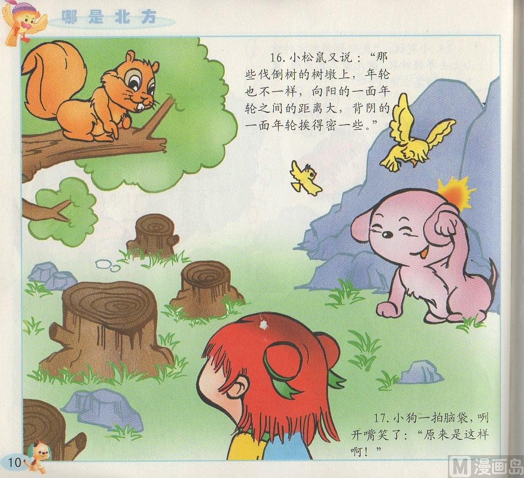 《看图读新编童话》1 哪是北方 第10页