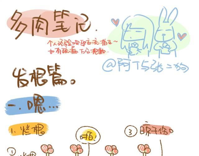 《多肉笔记》第2话 发根篇 第1页
