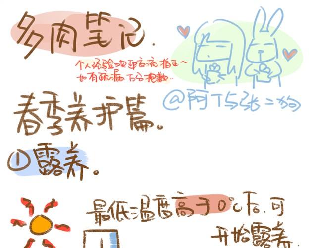 《多肉笔记》第5话 春季植物养护篇 第1页