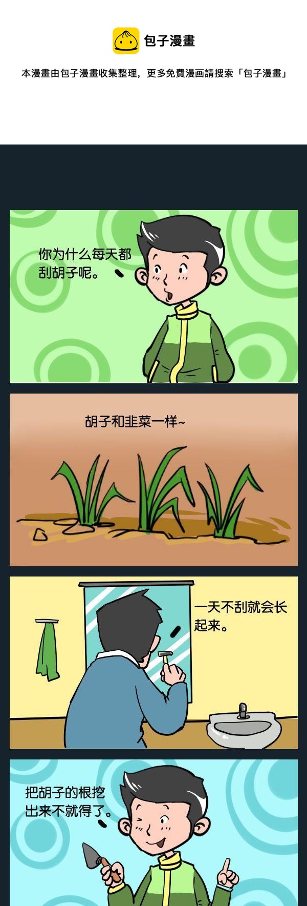 《故事会》3 刮胡子 第1页
