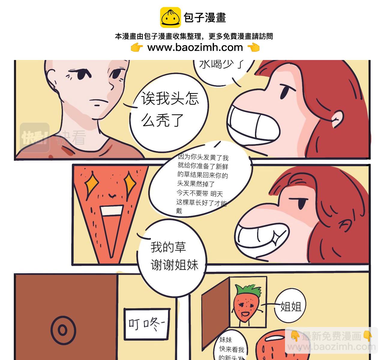 《草莓荷包蛋的日常》关于双胞胎的识别 第5页