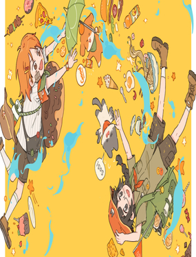 《今天也要好好吃饭》漫画封面图 - tl漫画