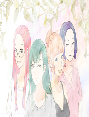 《不穿裙子的女孩》漫画封面图 - tl漫画