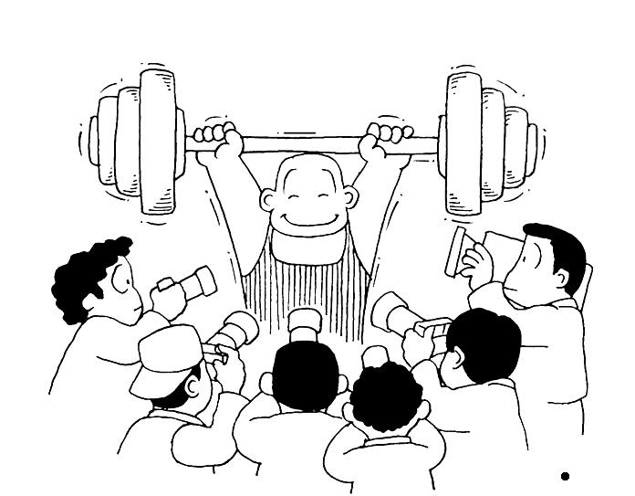 《幽默漫画系列》疯狂奥运 第10页