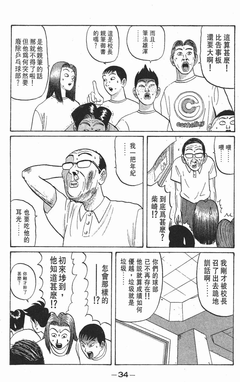 《去吧!稻中桌球社》第05卷 第34页