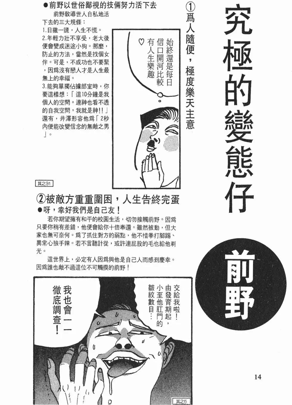《去吧!稻中桌球社》完全手册 第15页