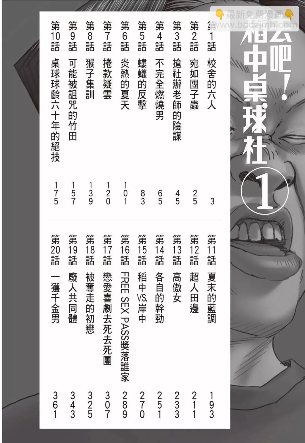 《去吧!稻中桌球社》新装版01 第4页