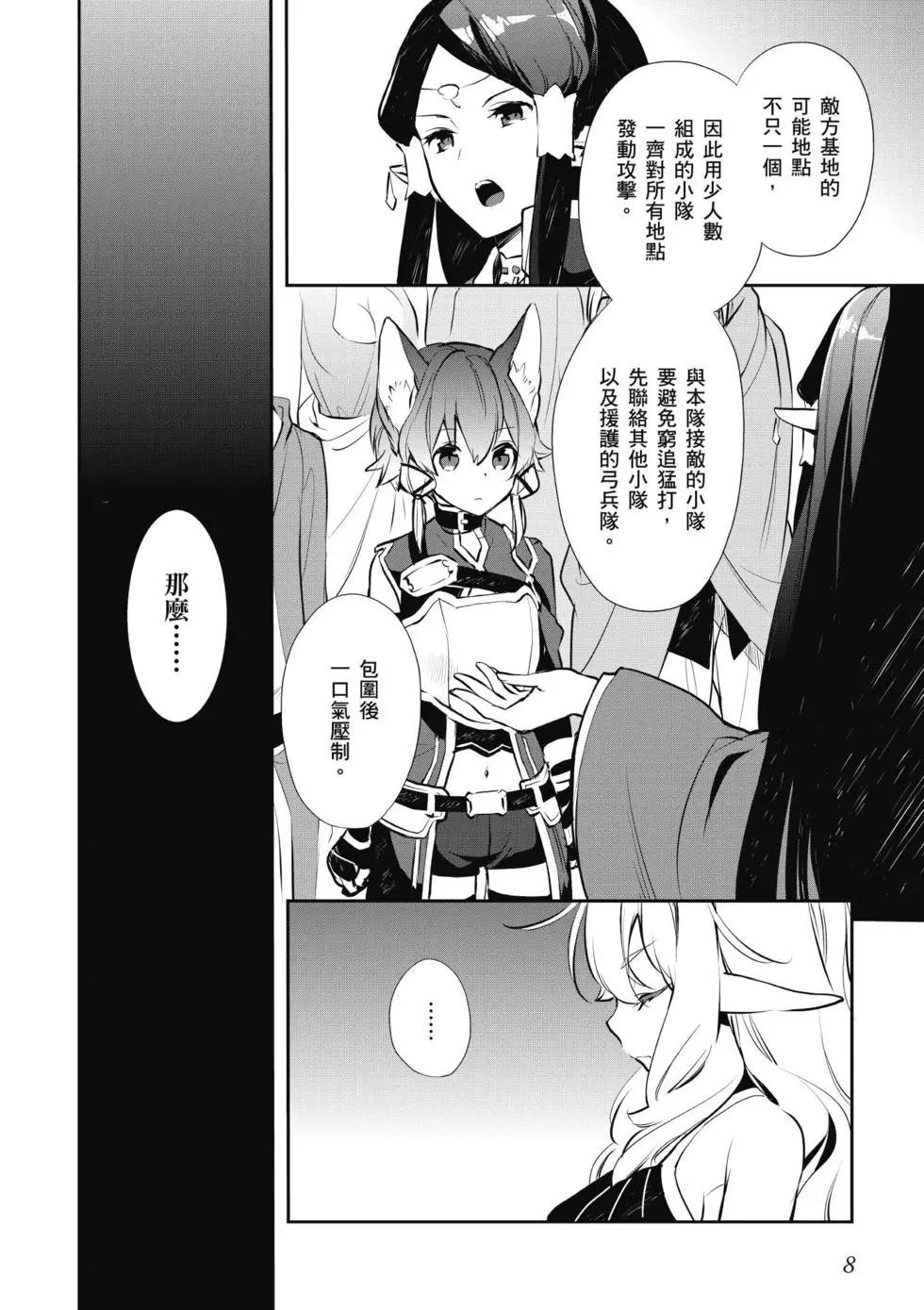 《刀剑神域 少女们的乐章》第04卷 第8页