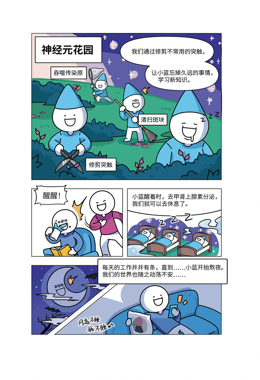 《小蓝的冷知识热科普》1001 熬夜 第6页