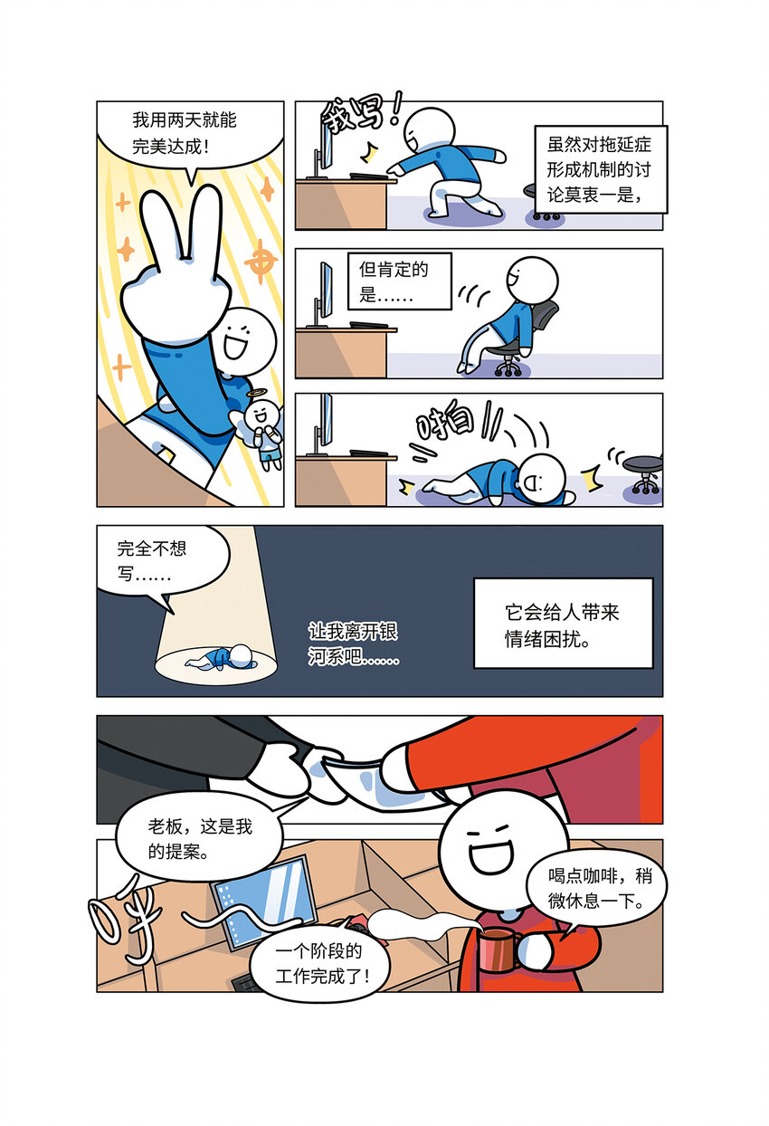 《小蓝的冷知识热科普》第4话 拖延症 第6页