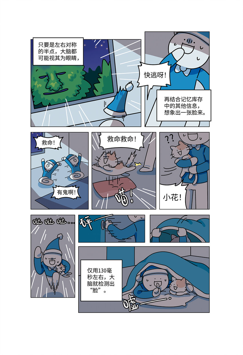 《小蓝的冷知识热科普》第5话 空想性视错 第6页