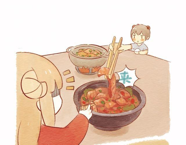 《执子之爪（半夏粉末）》饭桌就是战场！ 第9页